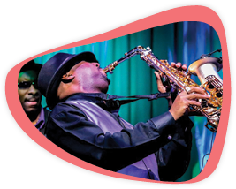 Sax player